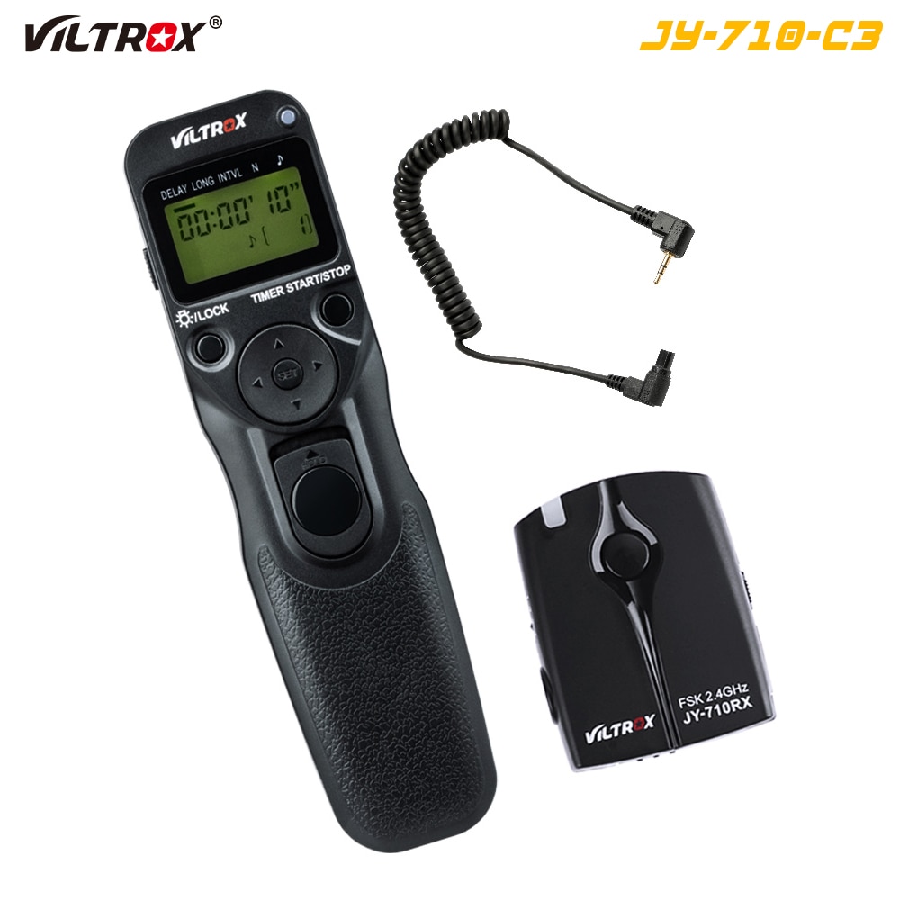 Viltrox JY-710-C3  ī޶ LCD Ÿ̸ Canon 50D 30..